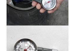 轮胎气压表怎么用(胎压表使用方法指针)
